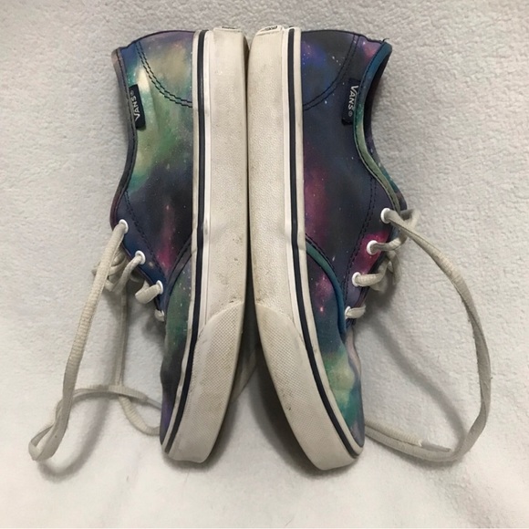 Galaxy Vans Sneakers • Size US Missy 4.0 • Preloved with wear - Picture 2 of 16